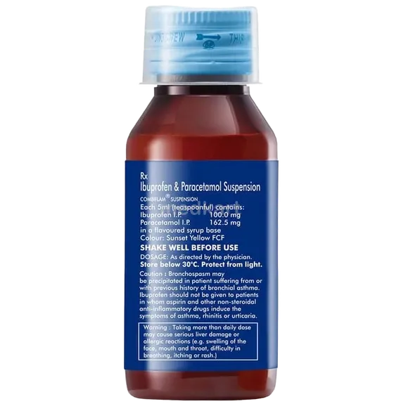 combiflam suspension 60 ml